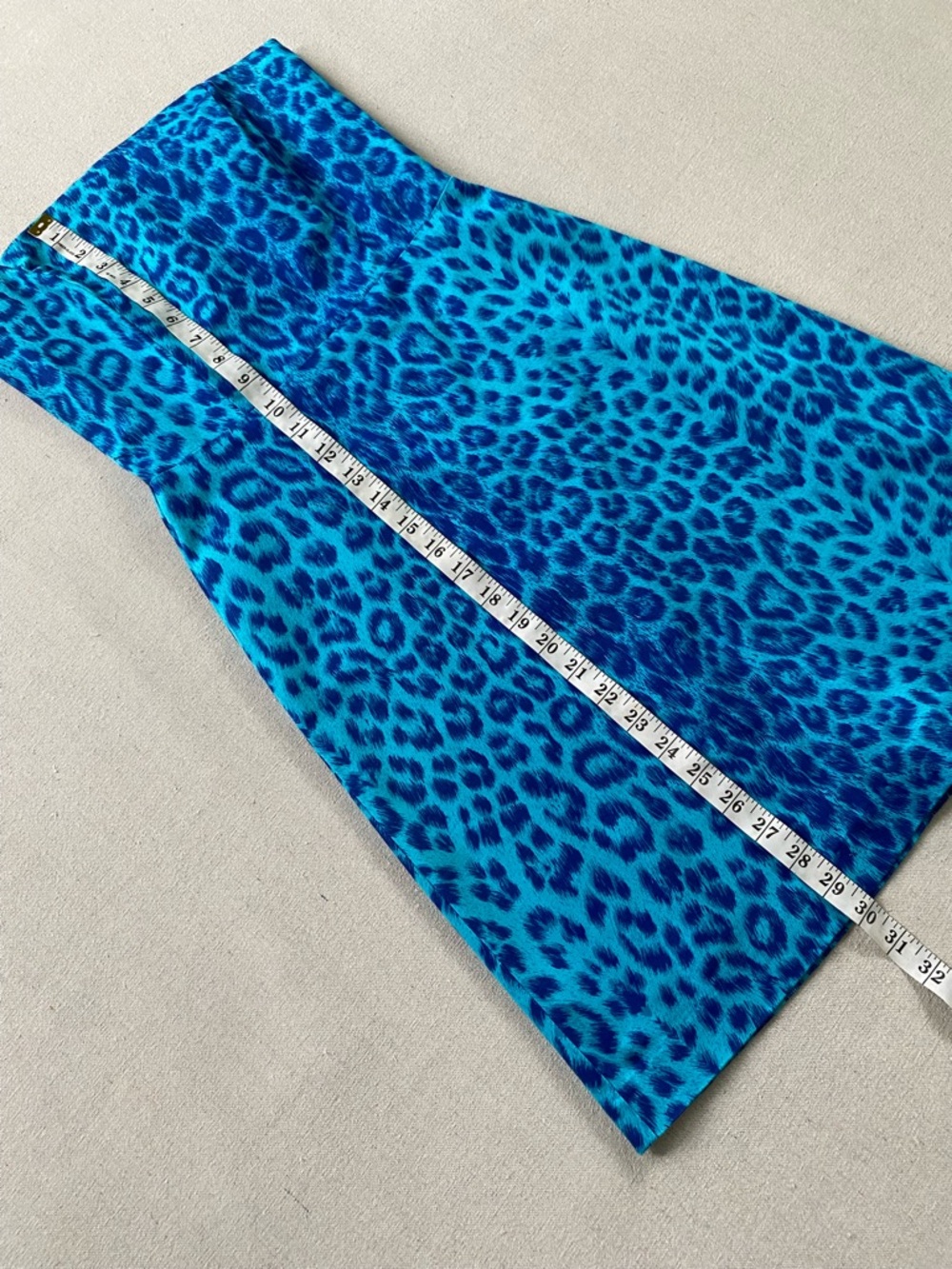 Henri Bendel Vintage Strapless Leopard Print Dress - Picture 5 of 12